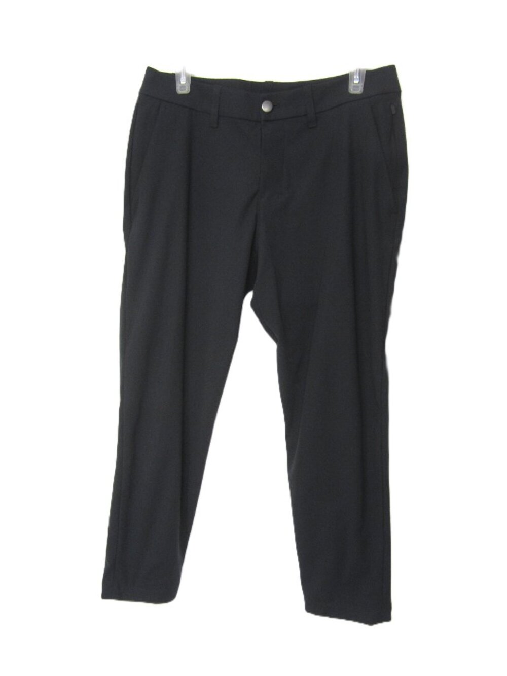 Lululemon 31x26 Short Men $138 ABC Slim Fit Trouser Pants Obsidian Gray Like New